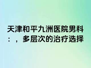 天津和平九洲医院男科：，多层次的治疗选择